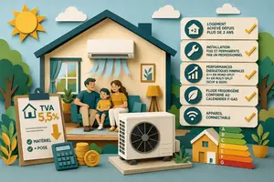 La TVA sur la climatisation réversible passe à 5,5 %